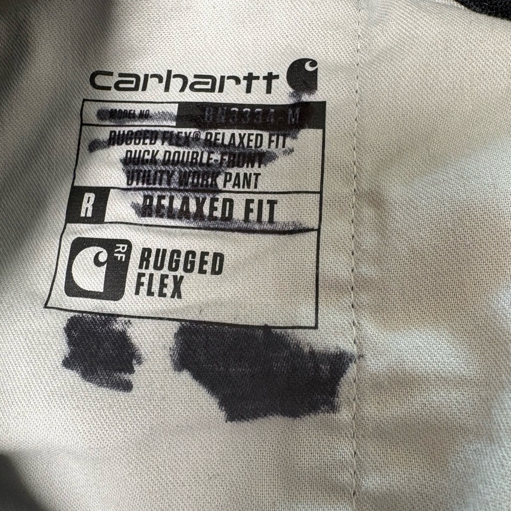Carhartt Black Relaxed Fit Workwear - Picture 4 of 4